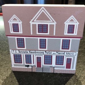 The cat’s Meow, Hairdressing Parlor - Marcel Waves, circa 1989, 4 1/2” X 4 1/2”